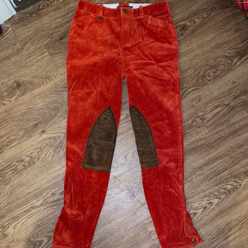 Ralph Lauren Corduroy Riding Style Pants